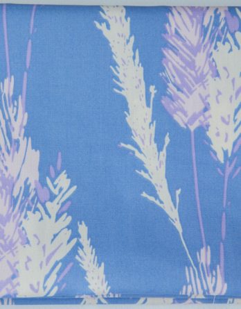 Coupon de tissu coton - Hautes herbes fond violine - Rico Design