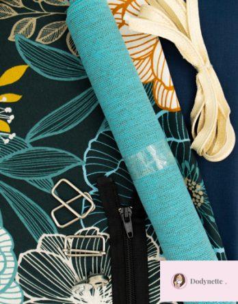 Kit de couture sac Louise (taille 1 ou 2) - Astreal/ toile Tortoli Carbonne