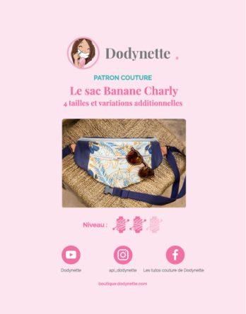 PATRON POCHETTE: Le sac Banane Charly