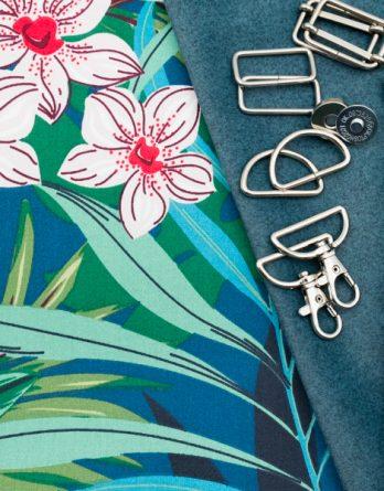 Kit couture spécial REPLAY: sac à main Ebben - coloris Tikal bleu