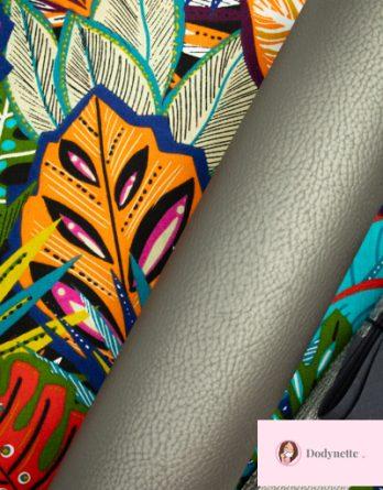 Kit couture Sac cabas coloris Denia /argent - special replay