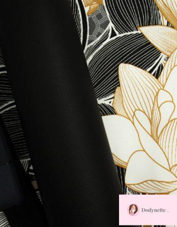 Kit couture Sac cabas coloris Nénuphar /noir - special replay