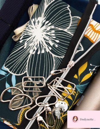 Kit couture: sac Ebben (taille 1 - 2 ou 3) - coloris Astéral et lainage