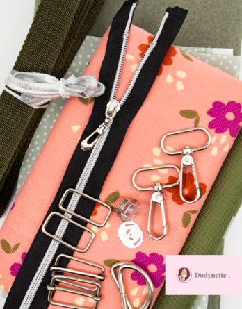 Kit couture: sac Ebben (taille 1 - 2 ou 3) - coloris Stella et lainage
