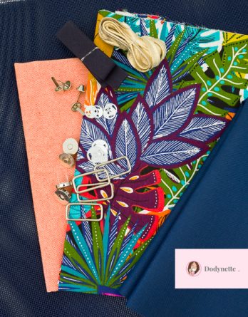PRECOMMANDE Kit couture: sac Paloma (taille 1) - coloris Denia