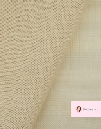 Toile ajourée Paloma (par multiples de 50 cm) - coloris crème