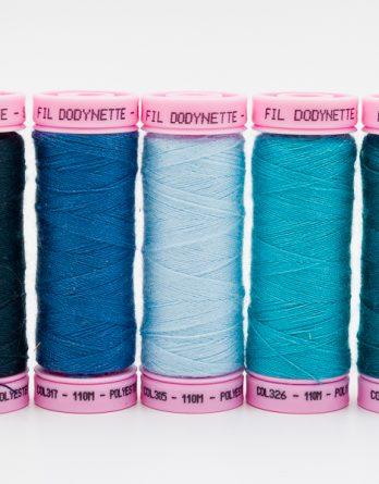 Fil Dodynette spécial accessoires - Bleu Ciel - 110m- OEKO-TEX (col 305)