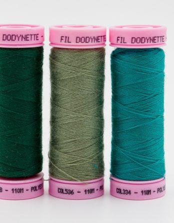 Fil Dodynette spécial accessoires - Pacifique - 110m- OEKO-TEX (col 333)