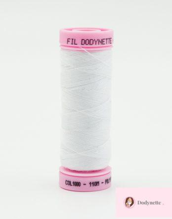 Fil Dodynette spécial accessoires - Blanc - 110m- OEKO-TEX (col 1000)