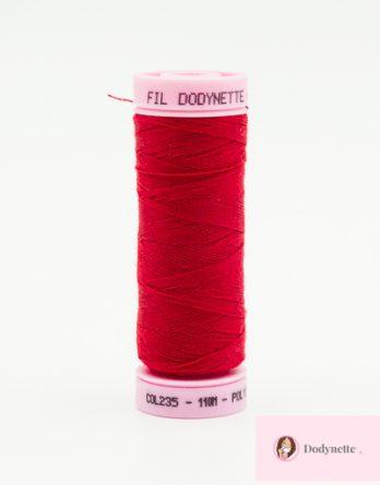 Fil Dodynette spécial accessoires - rouge - 110m- OEKO-TEX (col 235)