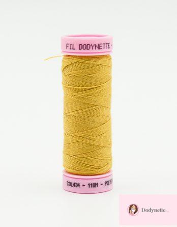 Fil Dodynette spécial accessoires - ocre clair - 110m- OEKO-TEX (col 434)