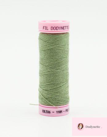 Fil Dodynette spécial accessoires - kaki- 110m- OEKO-TEX (col 536)